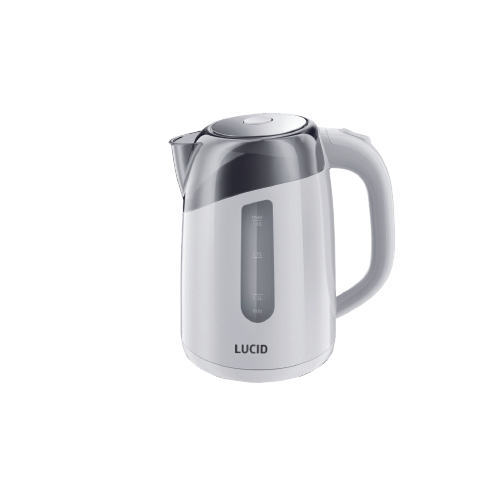 LUCID White & Grey Electric Kettle